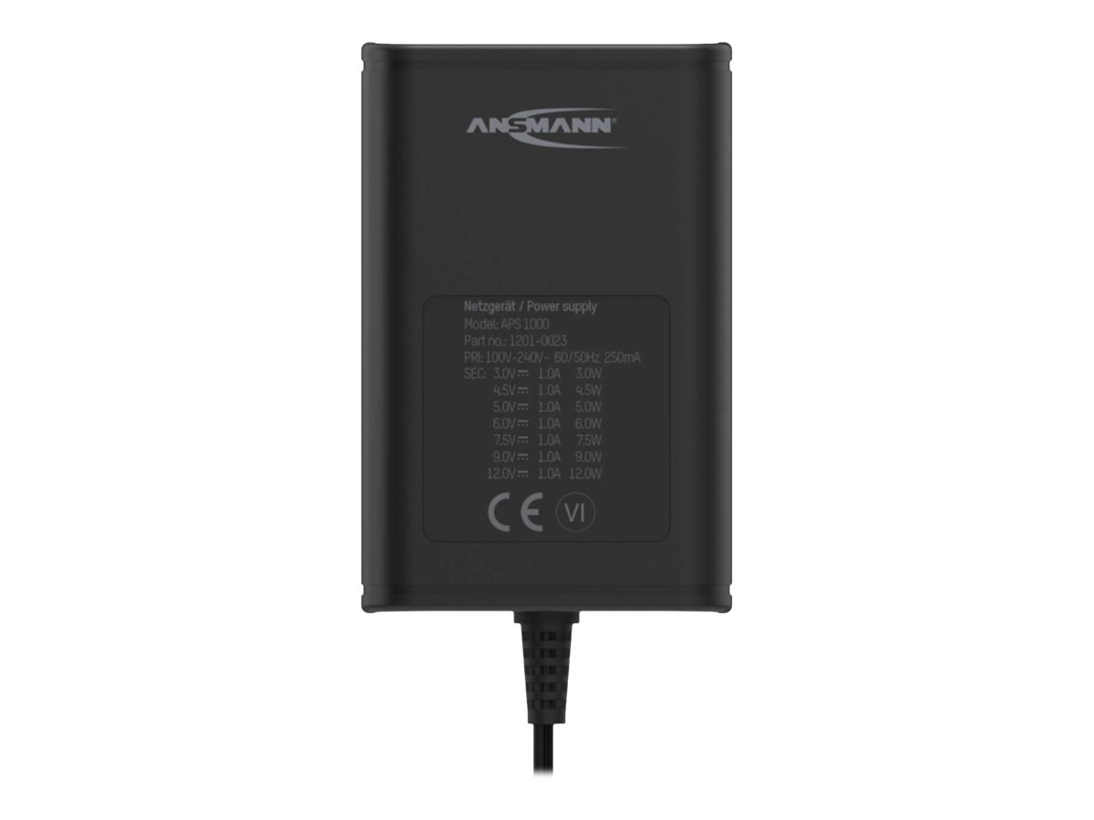 Ansmann APS 1000 12 Watt 1 A Schwarz
