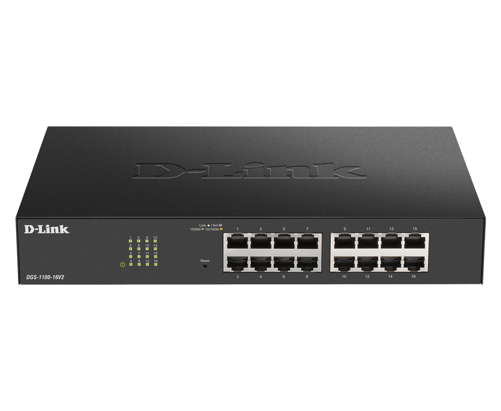 D-Link DGS-1100-16V2 16-Port Gigabit