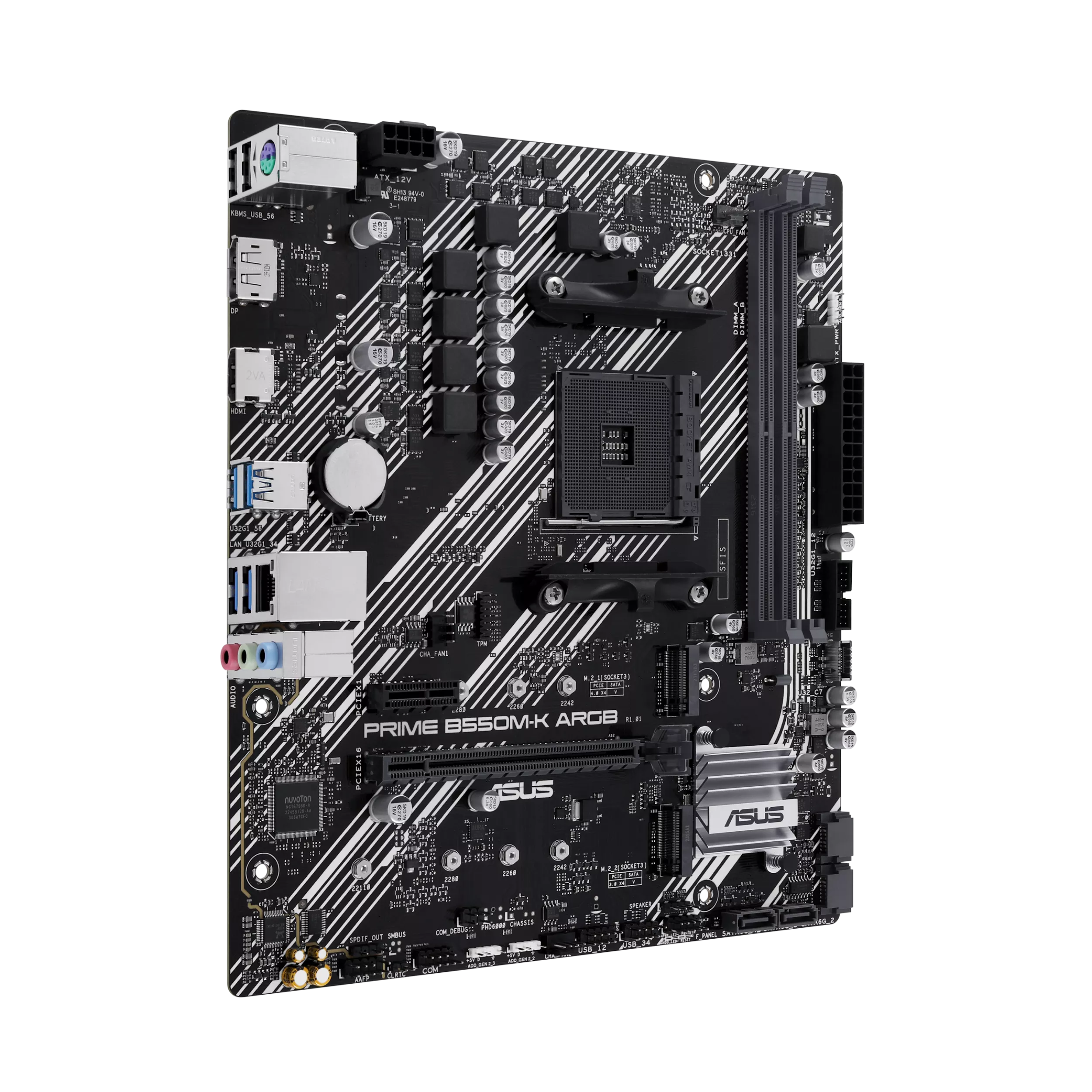 ASUS PRIME B550M-K ARGB AM4 DDR4