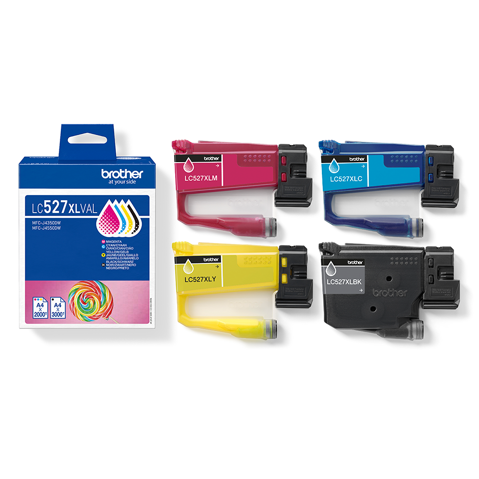Brother LC527XL Value Pack Hohe Ergiebigkeit