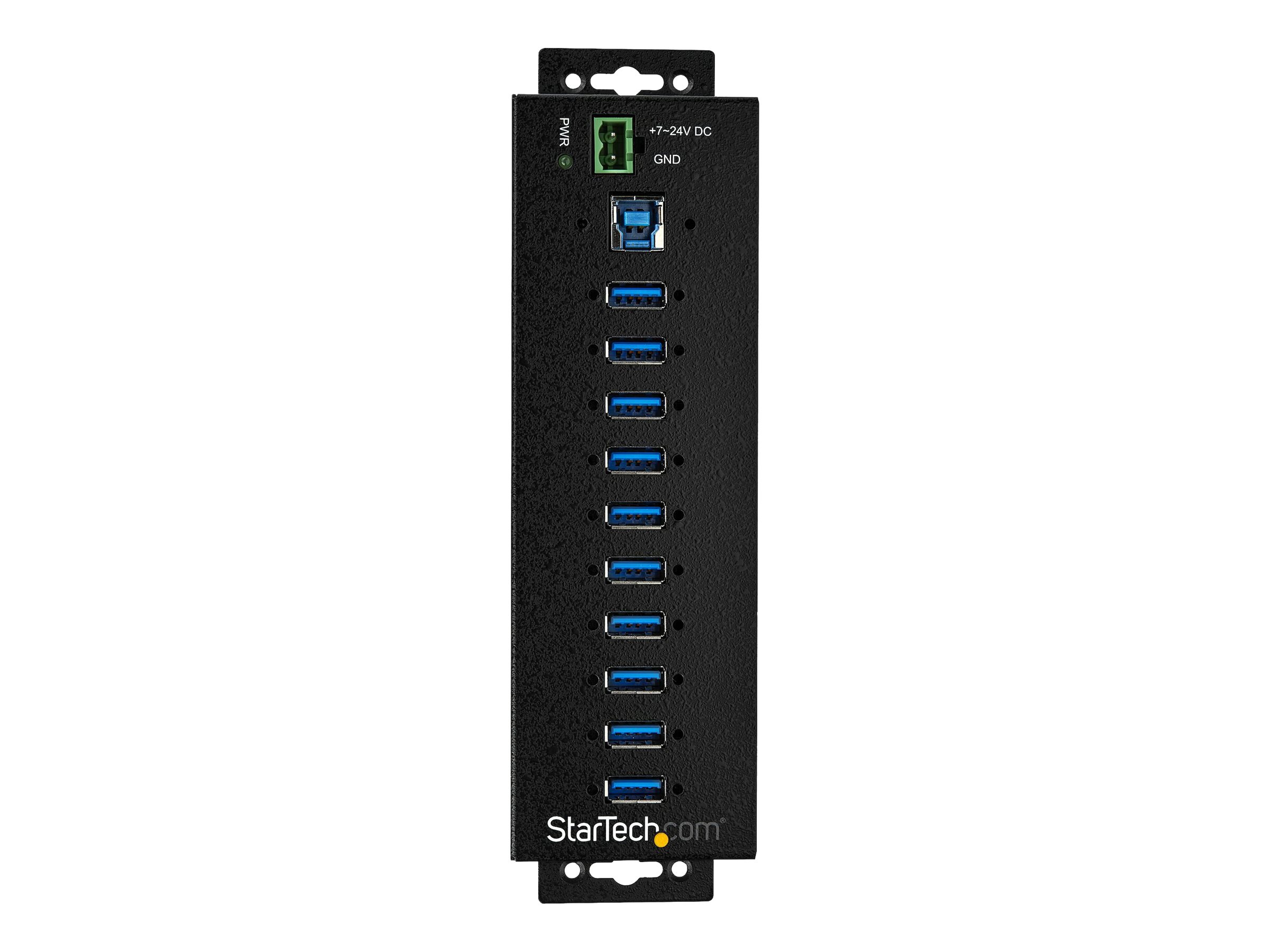 StarTech.com USB 3.0 Hub 10-Port Din-Rail