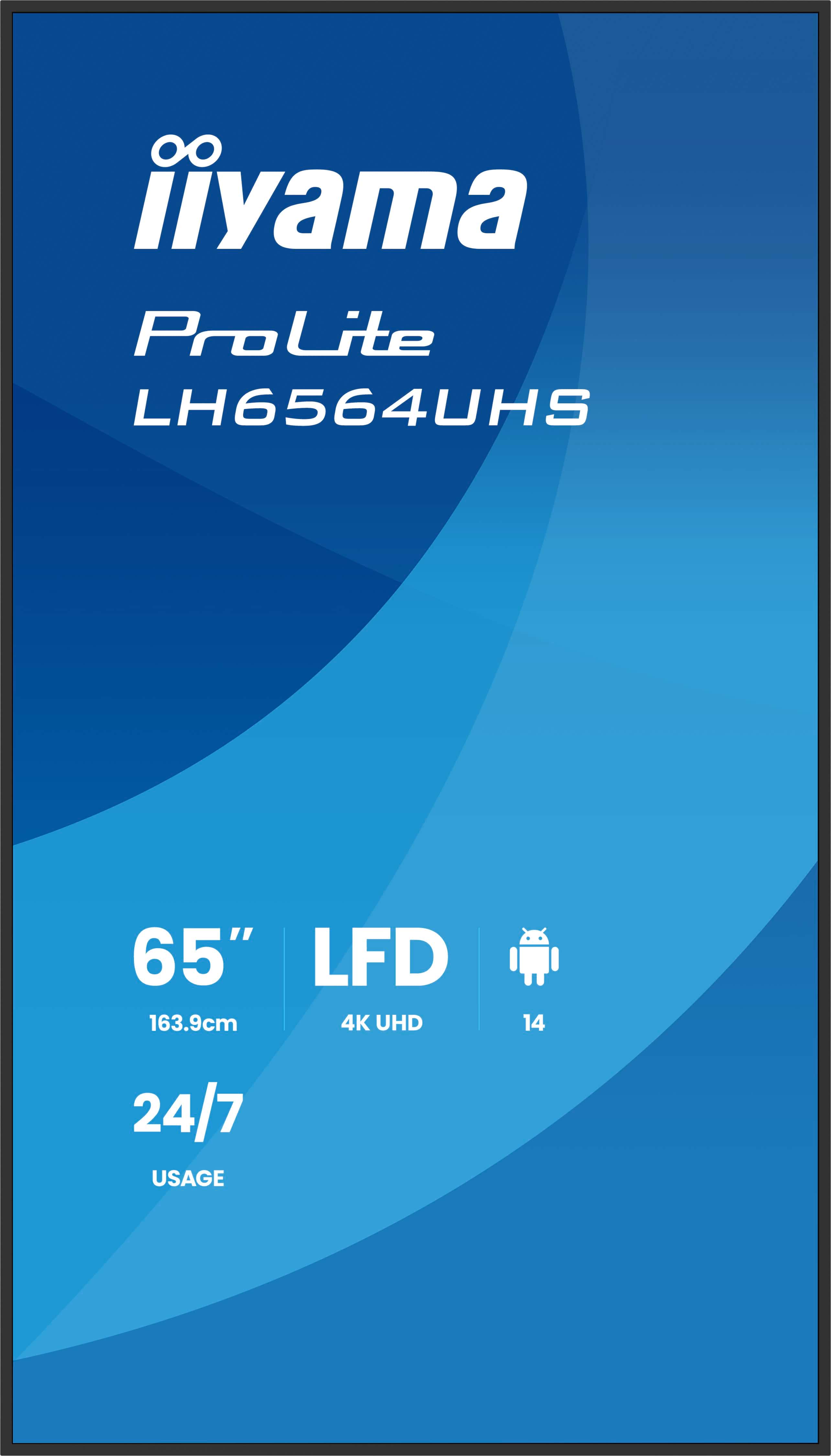 Iiyama ProLite LH6564UHS-B1AG 65 Zoll 4K USB-C