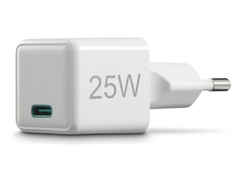 Hama Mini-Ladegerät 25 Watt weiß