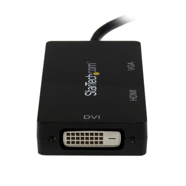 StarTech.com 3-in-1 Mini DisplayPort Adapter zu HDMI/VGA/DVI