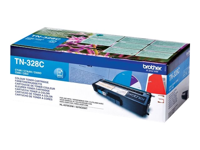Brother TN-328C Tonerpatrone Cyan
