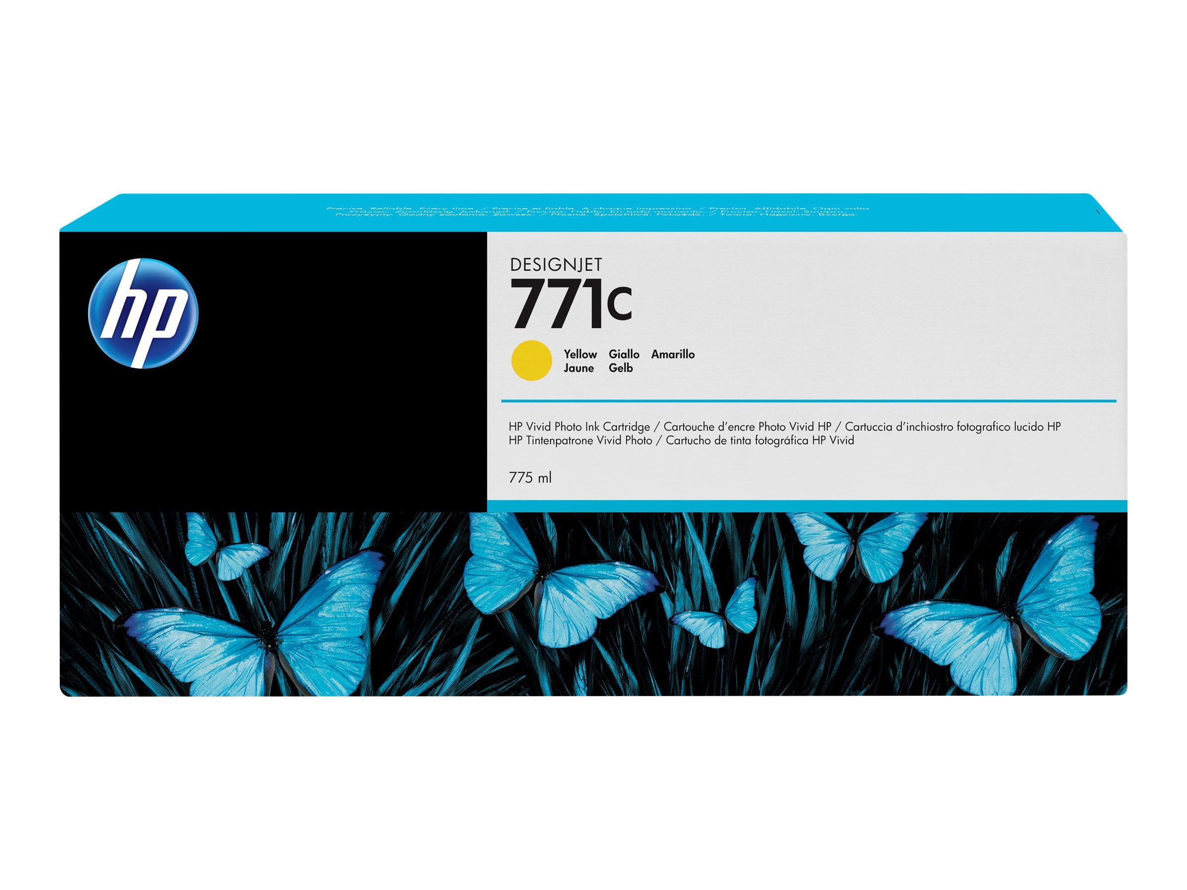 HP 771C Tintenpatrone 775 ml Gelb