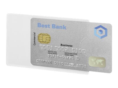 Durable RFID SECURE Kreditkartenhülle silber