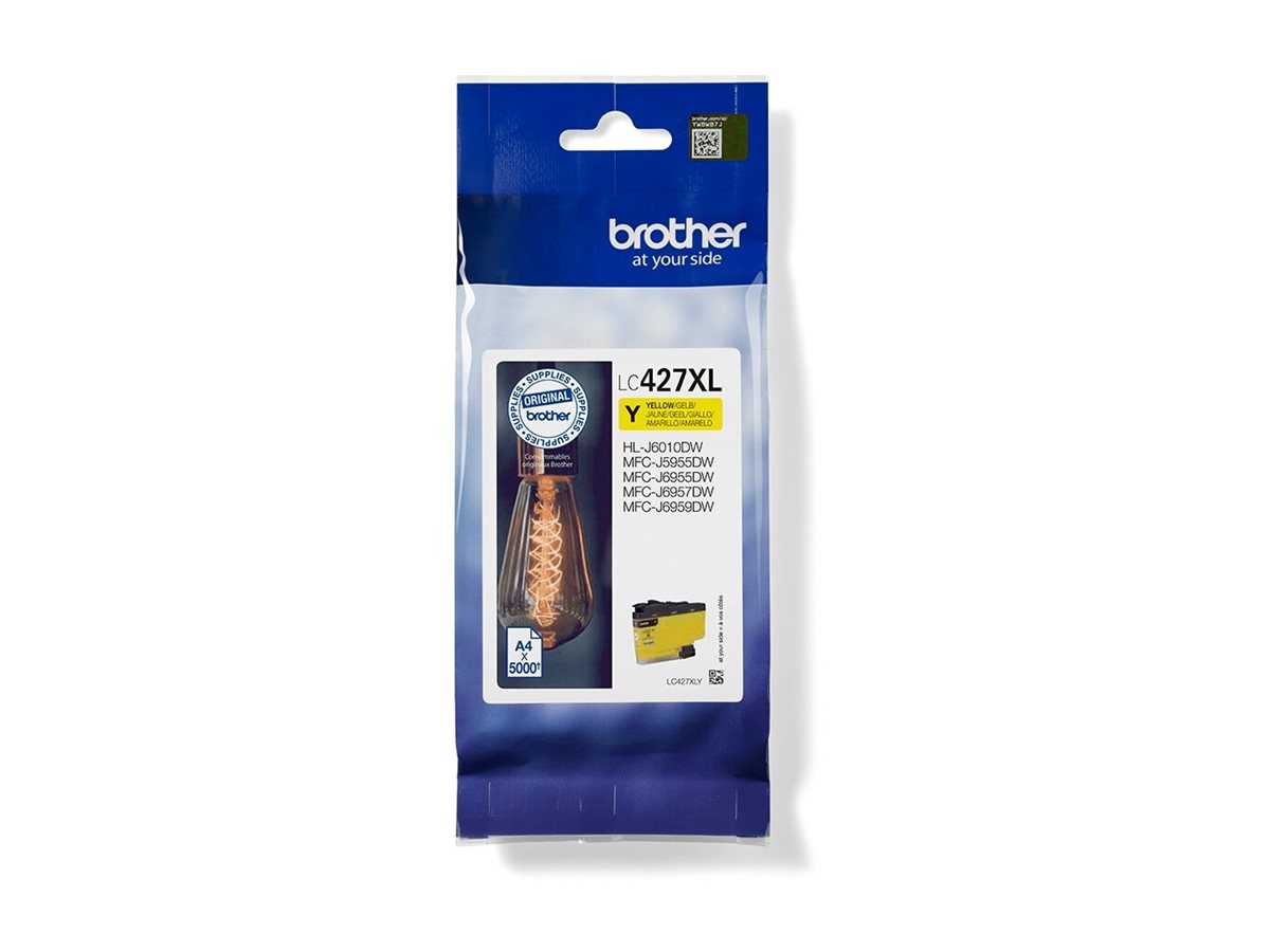 Brother LC-427XLY Tintenpatrone Gelb