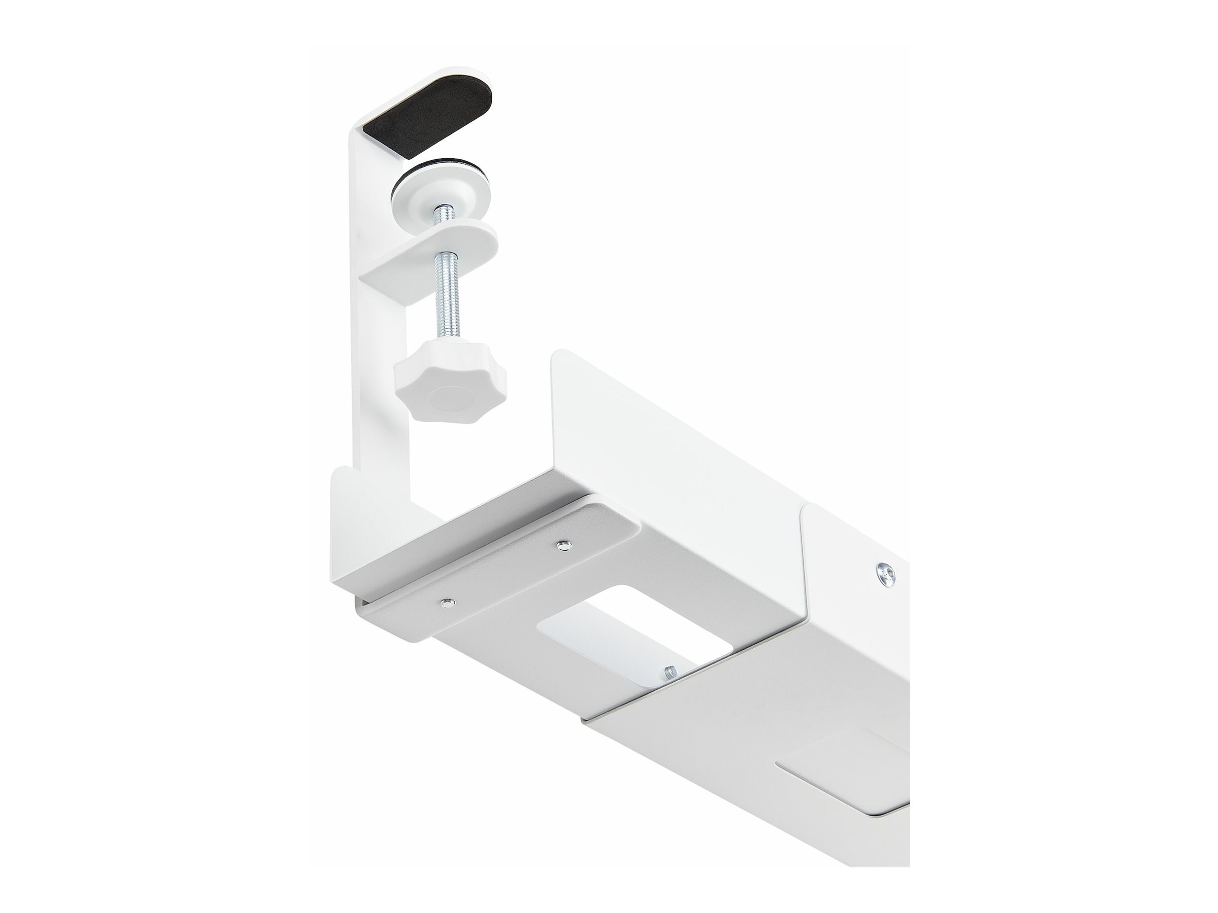 StarTech.com Under Desk Cable Management Tray Clamp-on