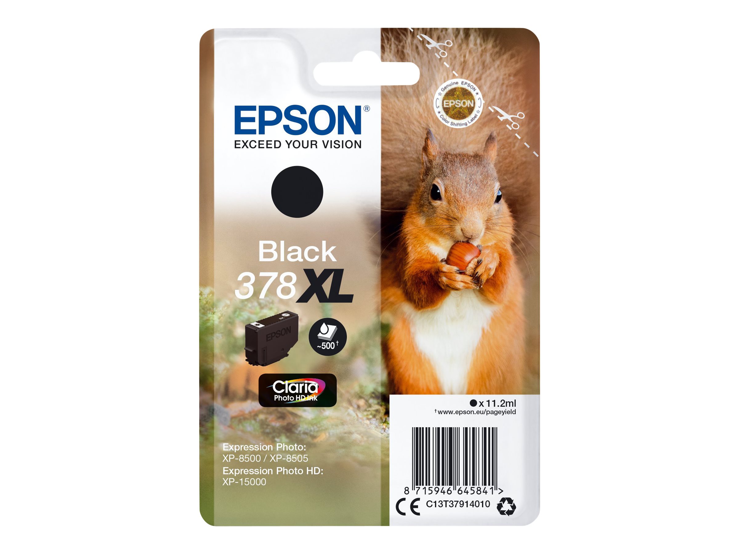EPSON 378XLT37914 schwarz Druckerpatrone