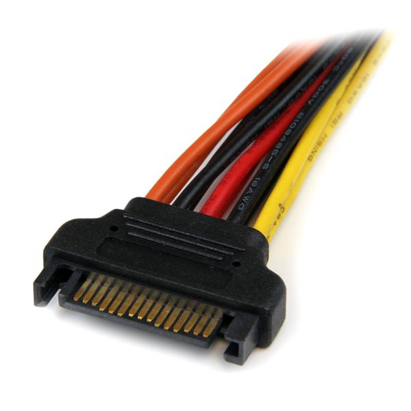 StarTech SATA Y-Stromadapter mit Verriegelungs-Clip 15cm