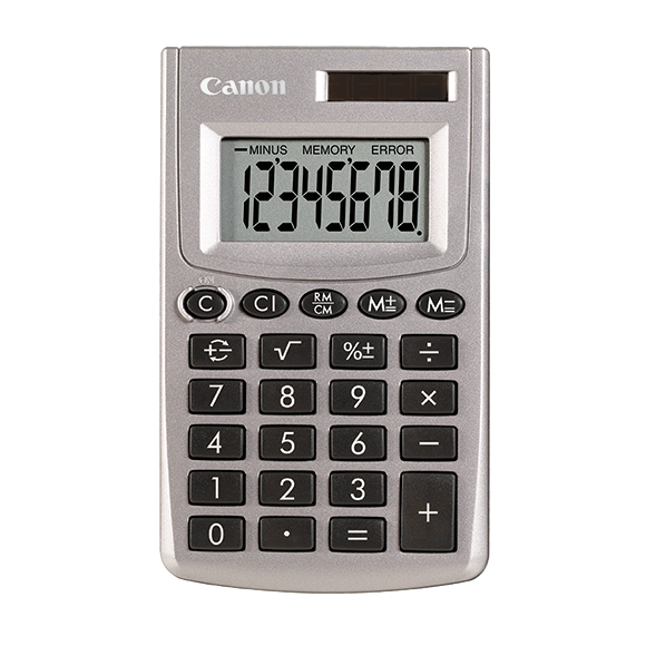 Canon LS-270L Taschenrechner silber