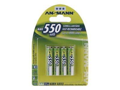 Ansmann Batterie AAA NiMH 550 mAh