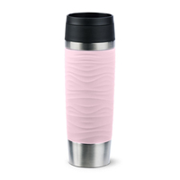 Emsa Isolierbecher Waves Grande rosa 500 ml