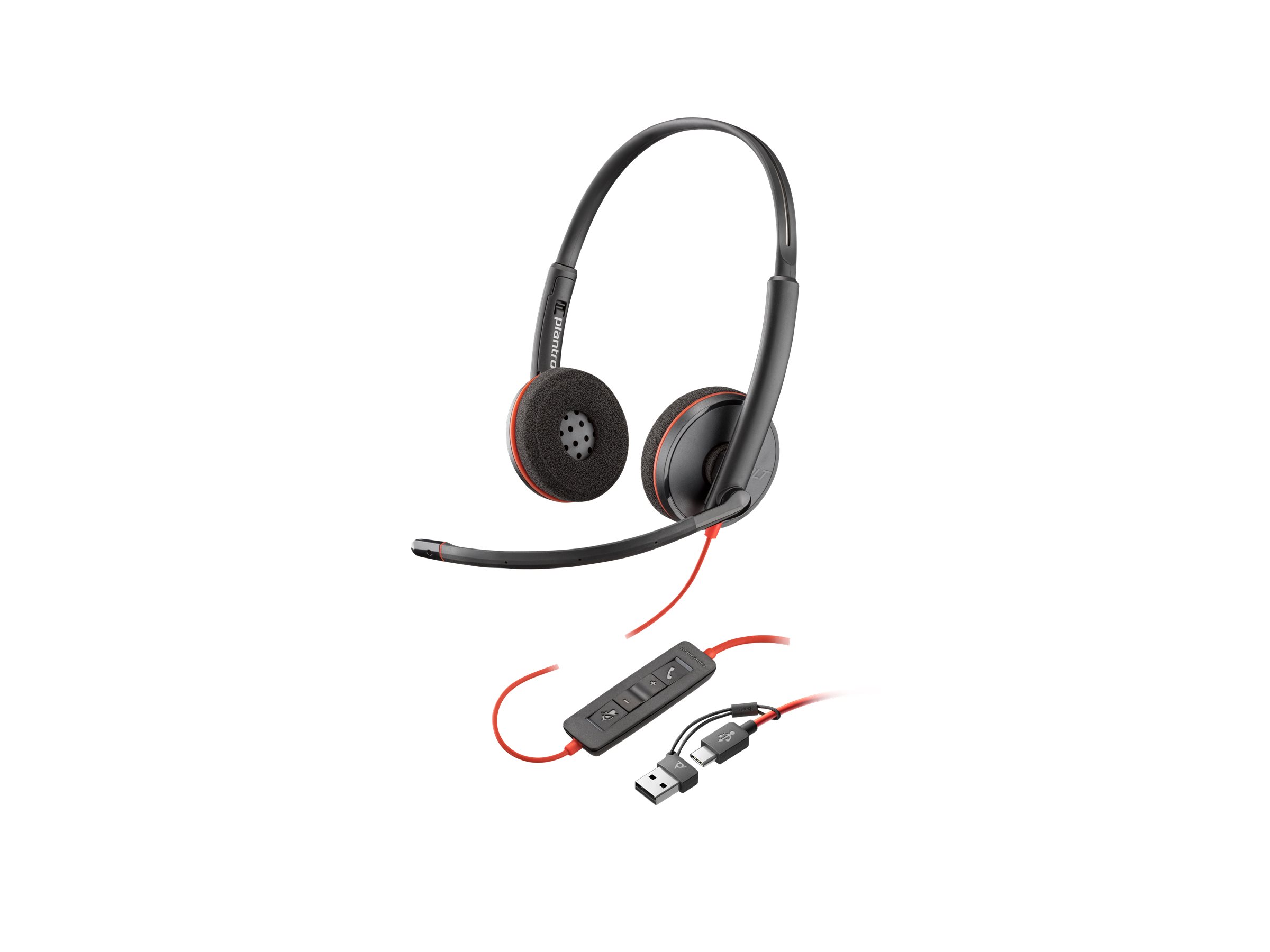 Poly Blackwire 3220 Headset Kabel Stereo