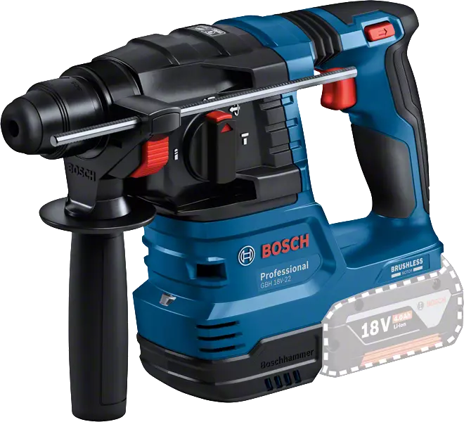 Bosch GBH 18V-22 Professional SDS-Plus Akku-Bohrhammer