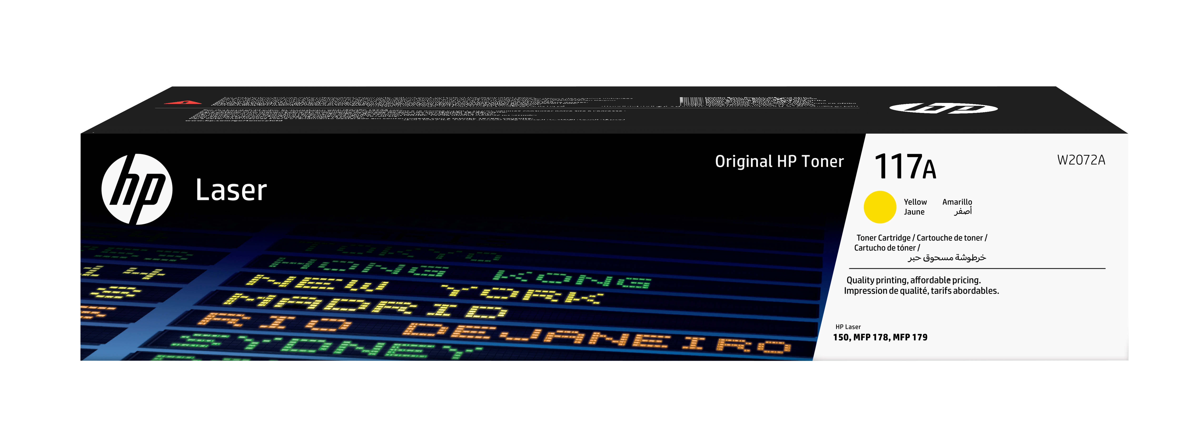 HP 117A Tonerkartusche Gelb