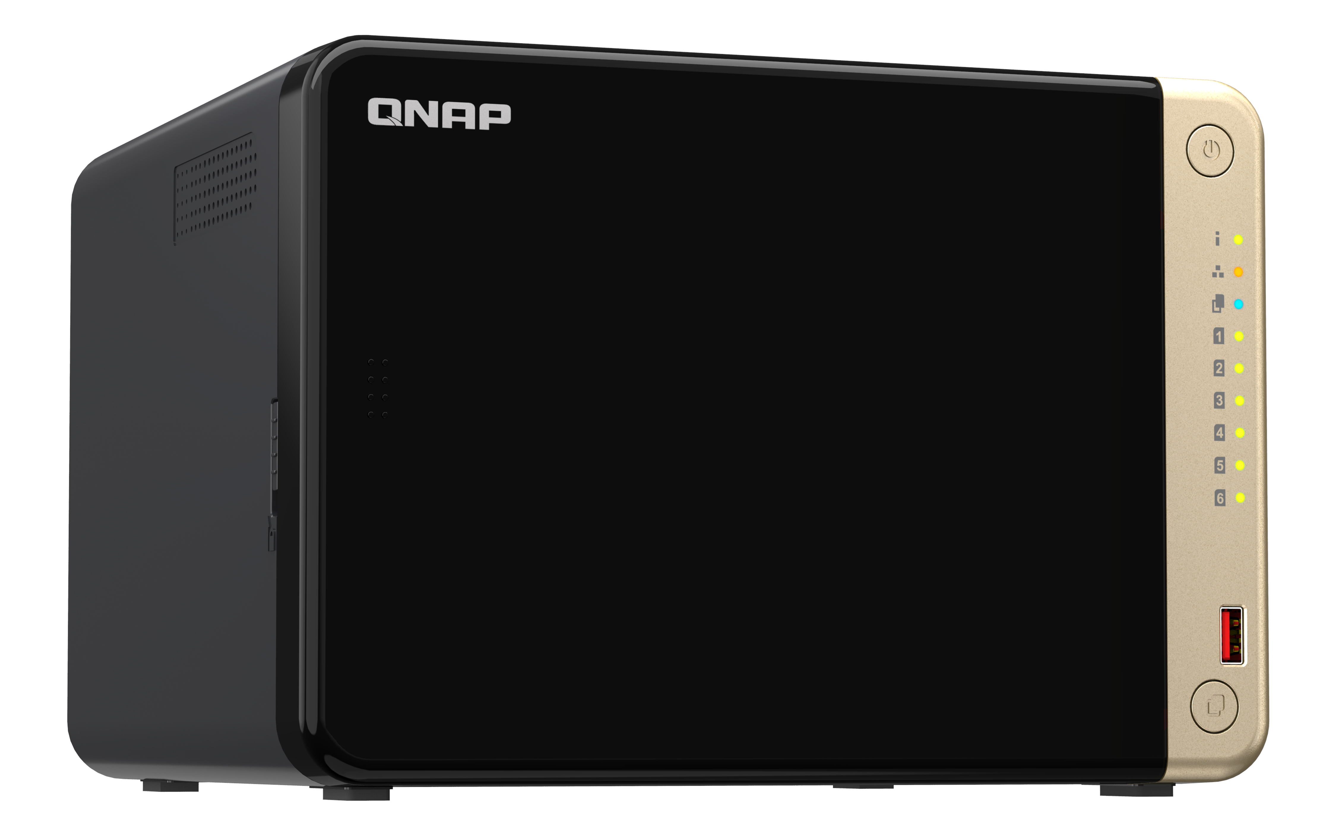 6Bay QNAP TS6648G Intel Celeron N5095 Schwarz