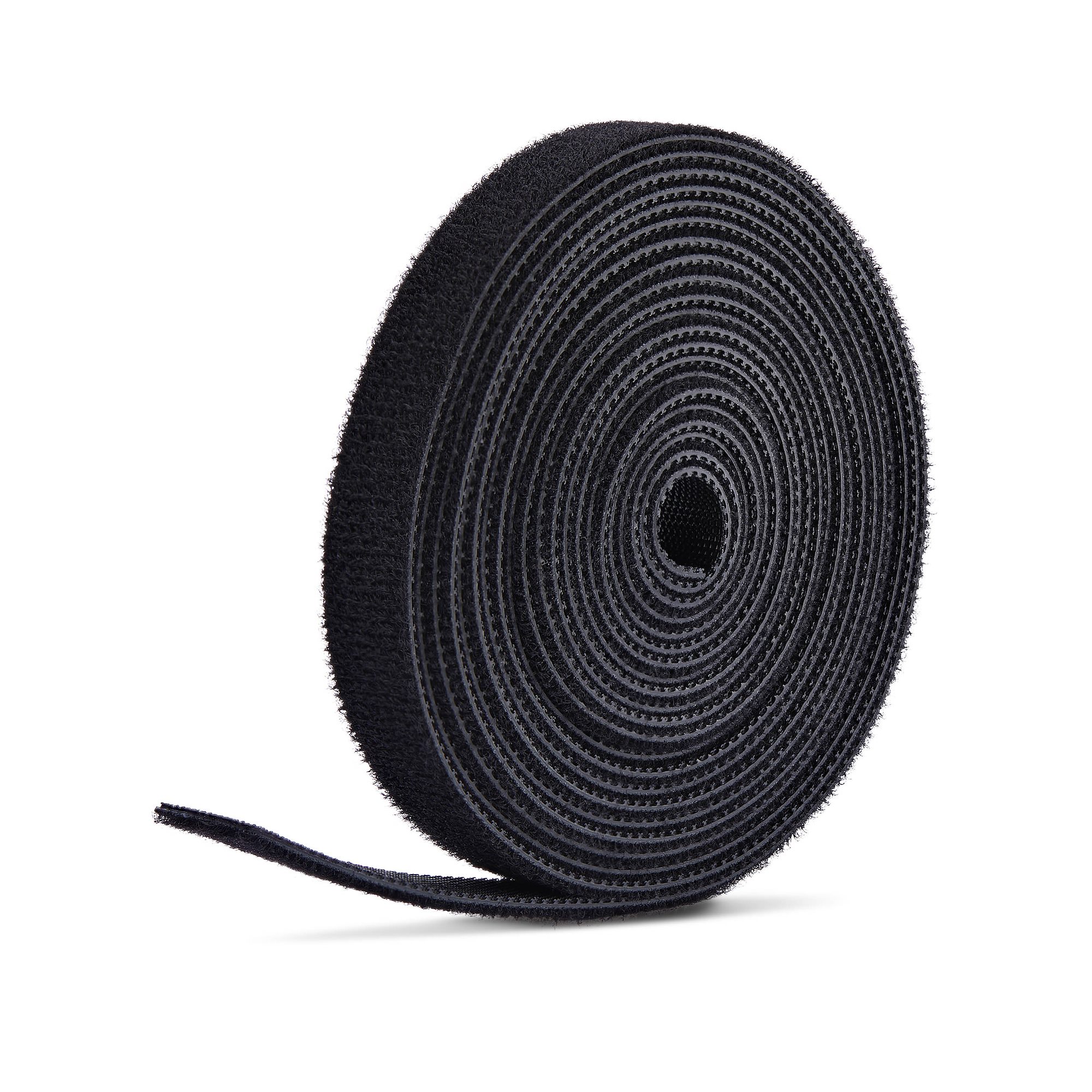 StarTech.com Klettbandrolle 22,8 m 12,7 mm Schwarz