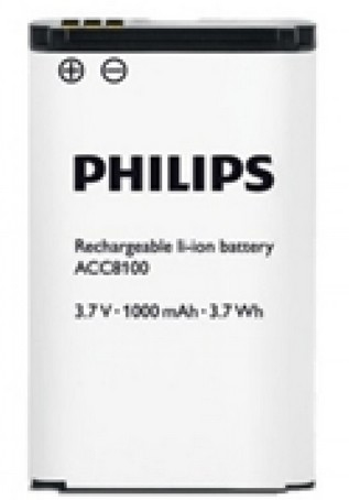 Philips ACC8100 Li-Ion Akku 1000 mAh