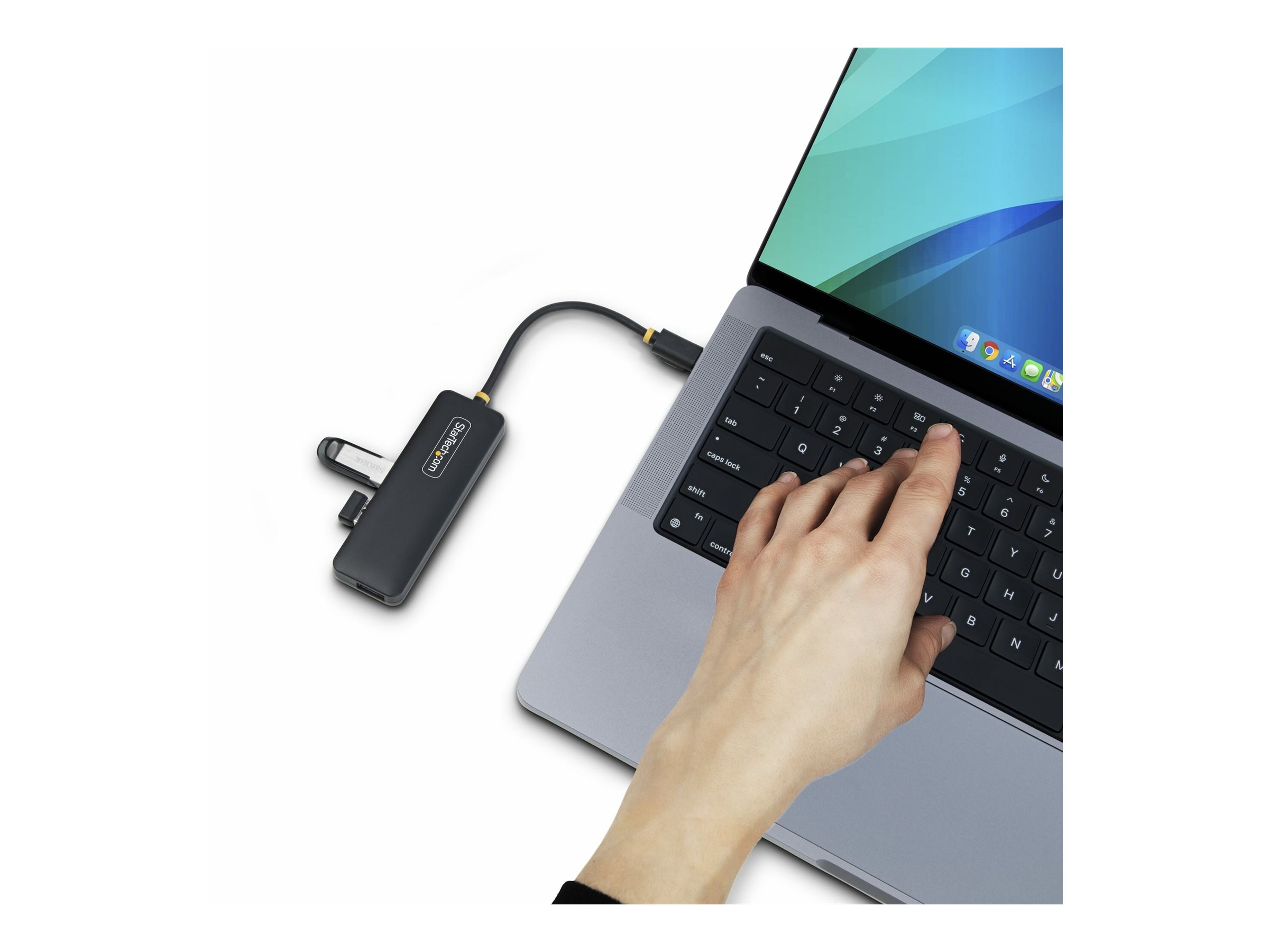 StarTech.com 4‑Port USB‑C Hub 5 Gbps