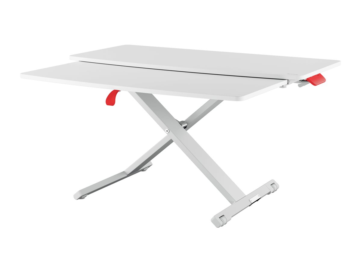 Leitz Ergo Cosy Schreibtischaufsatz mit Ablage Grau