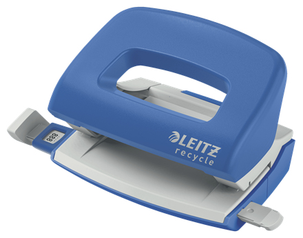 Esselte Leitz NeXXt Recycle Locher Mini blau 10 Blätter
