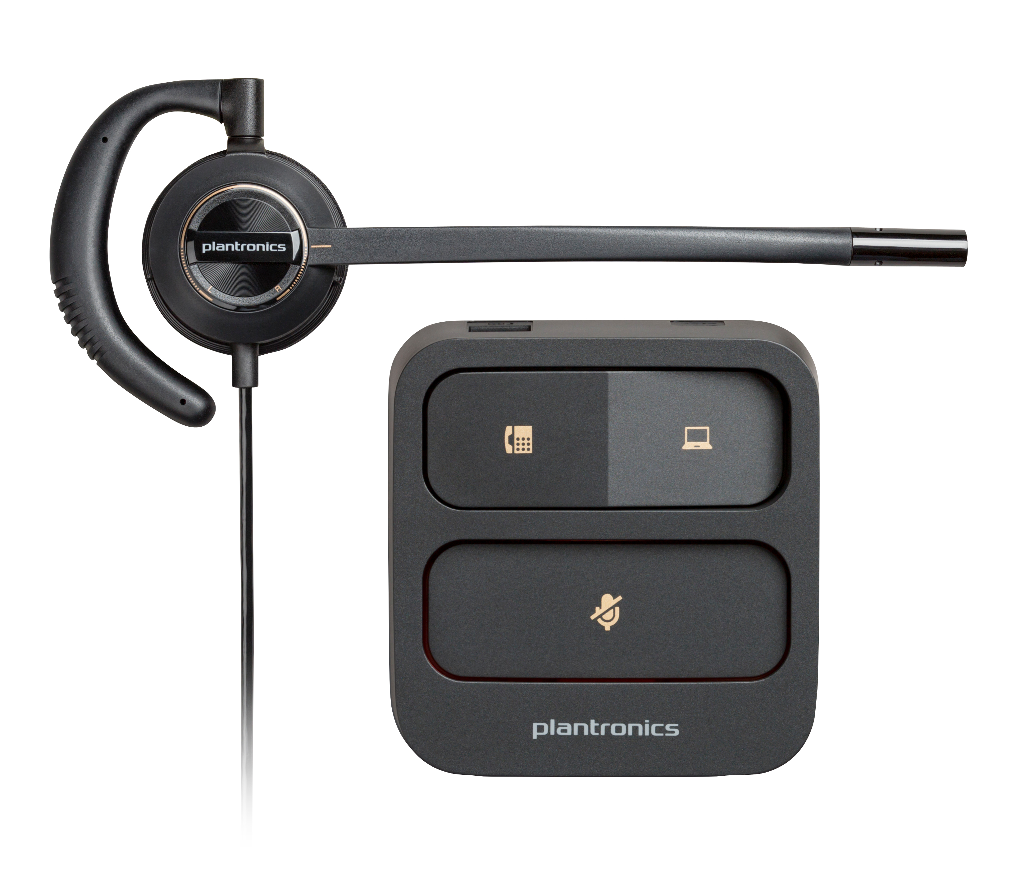 Poly EncorePro 500 Series 530 Monaural QD