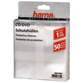 Hama CD-/DVD-Hülle transparent
