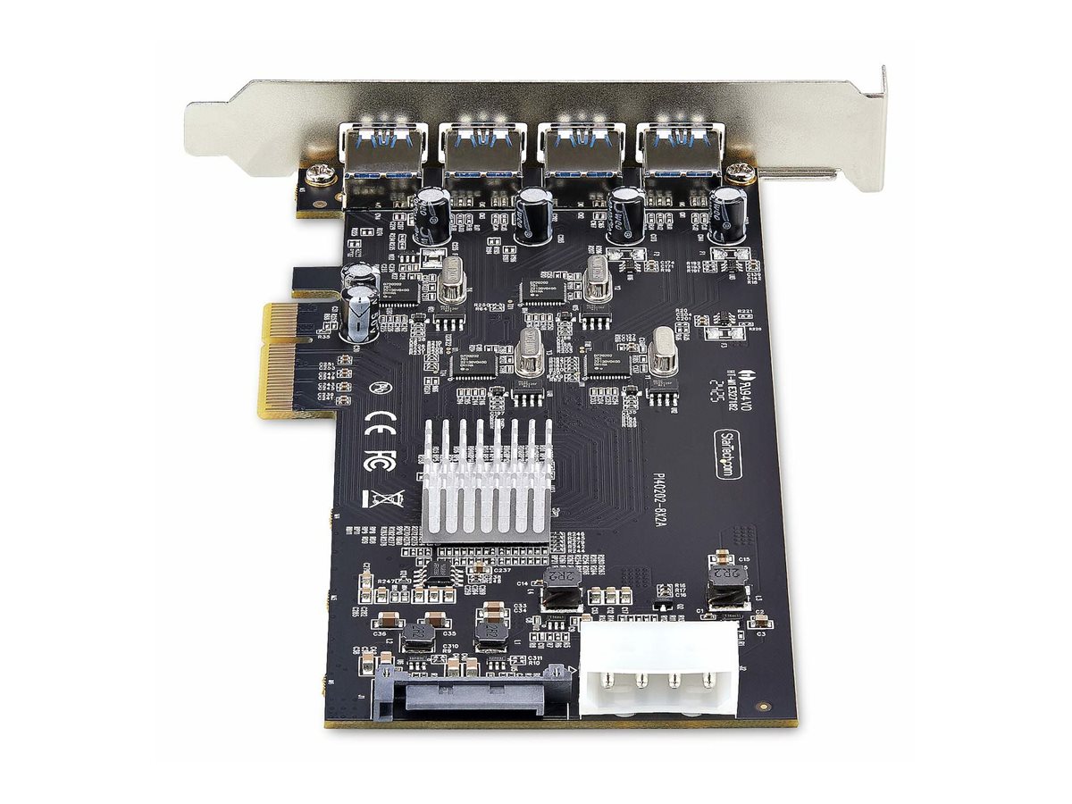 StarTech.com 4-PORT USB-A PCIe Card 5Gbps