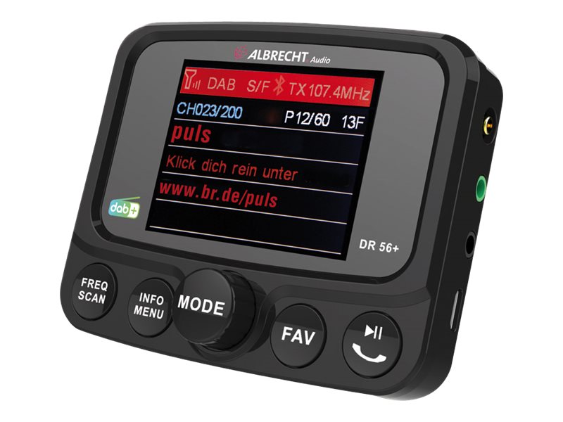 Albrecht DR 56+ Autoradio DAB+ Adapter