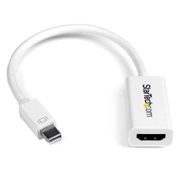 StarTech Mini DisplayPort auf HDMI Adapter 4K 30Hz Aktiv Weiß