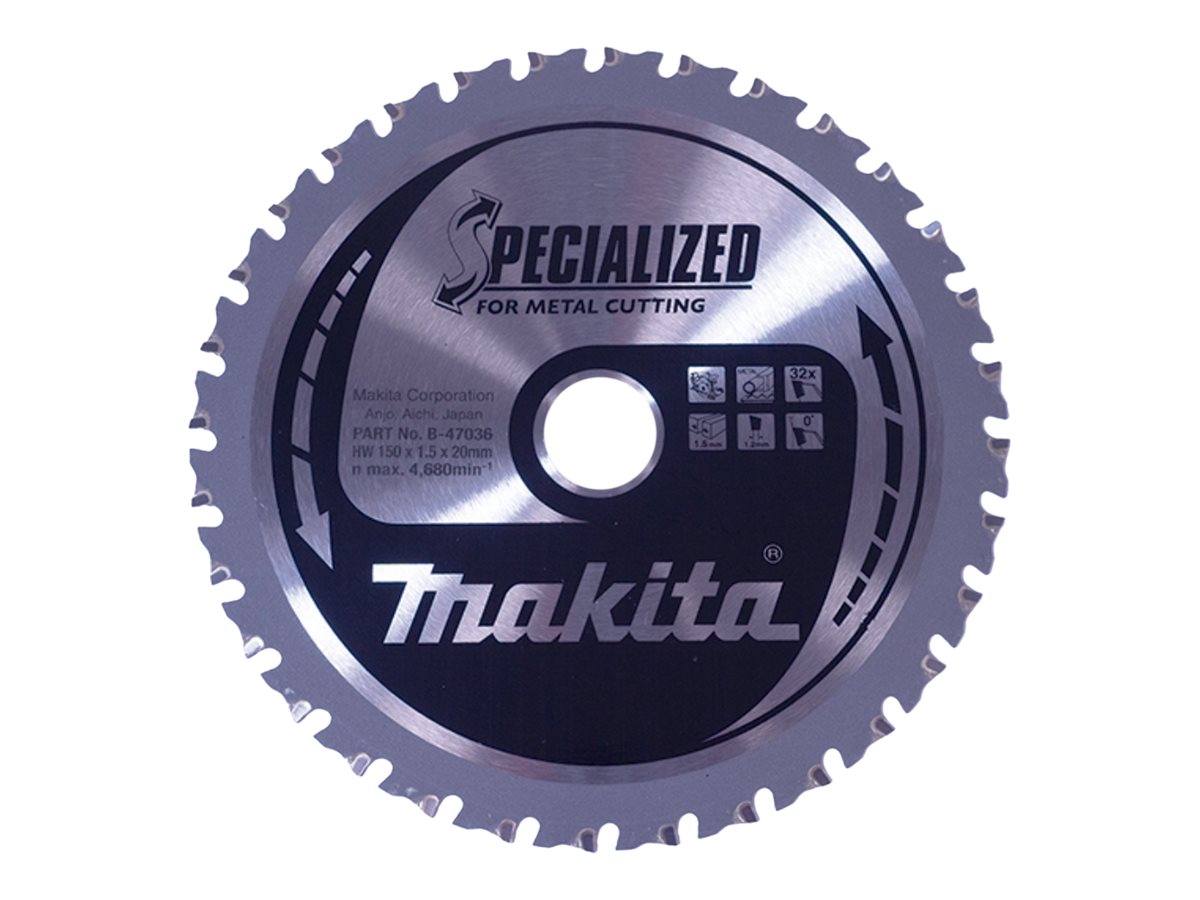 makita B47036 SPECIALIZED Kreissaegeblatt 150,0 mm, 32 Zaehne, 1 St