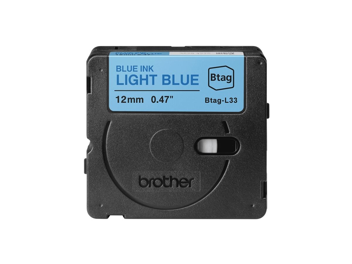 Brother BTAG-L33 Blau auf Hellblau