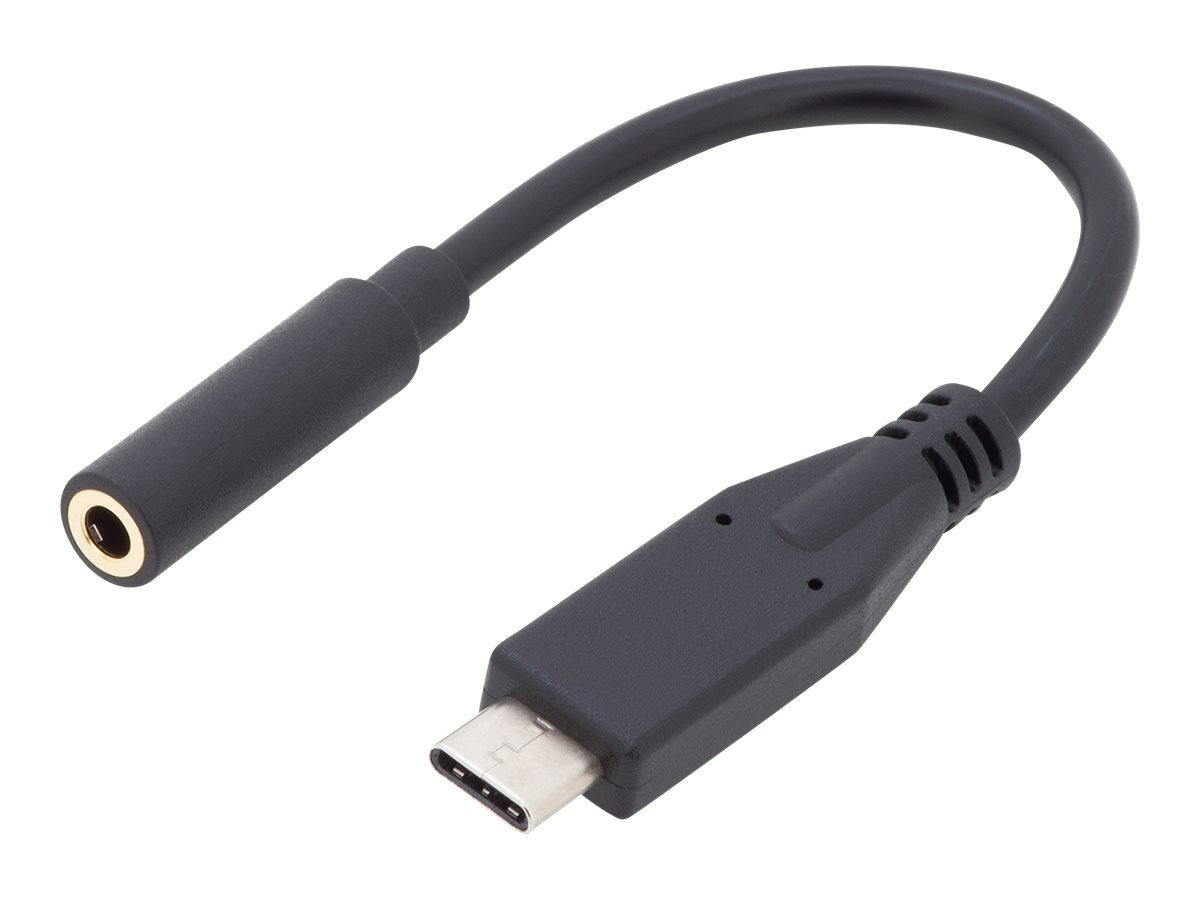 DIGITUS USB Type-C Audio Adapter 3.5mm Klinke