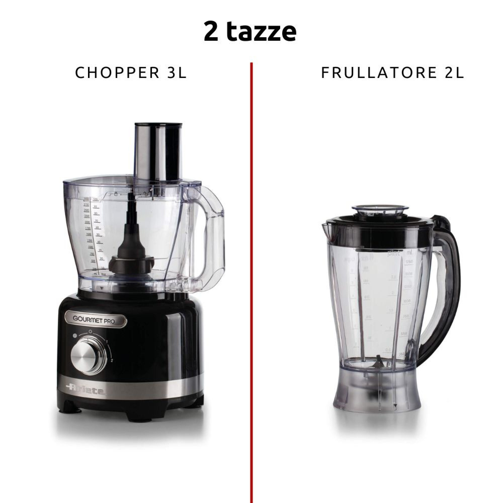 Ariete Standmixer schwarz 1.000 W