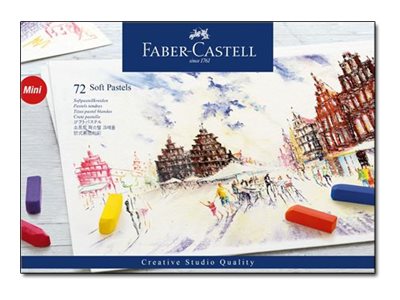Faber-Castell Mini Farbstift Pastellfarben 72 St