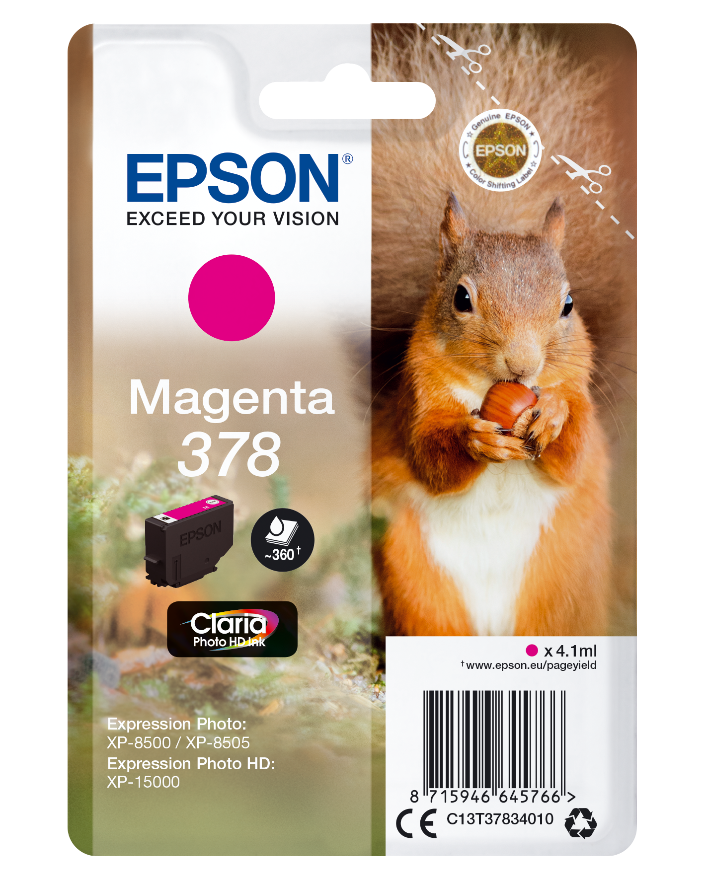 EPSON 378T37834 magenta Druckerpatrone