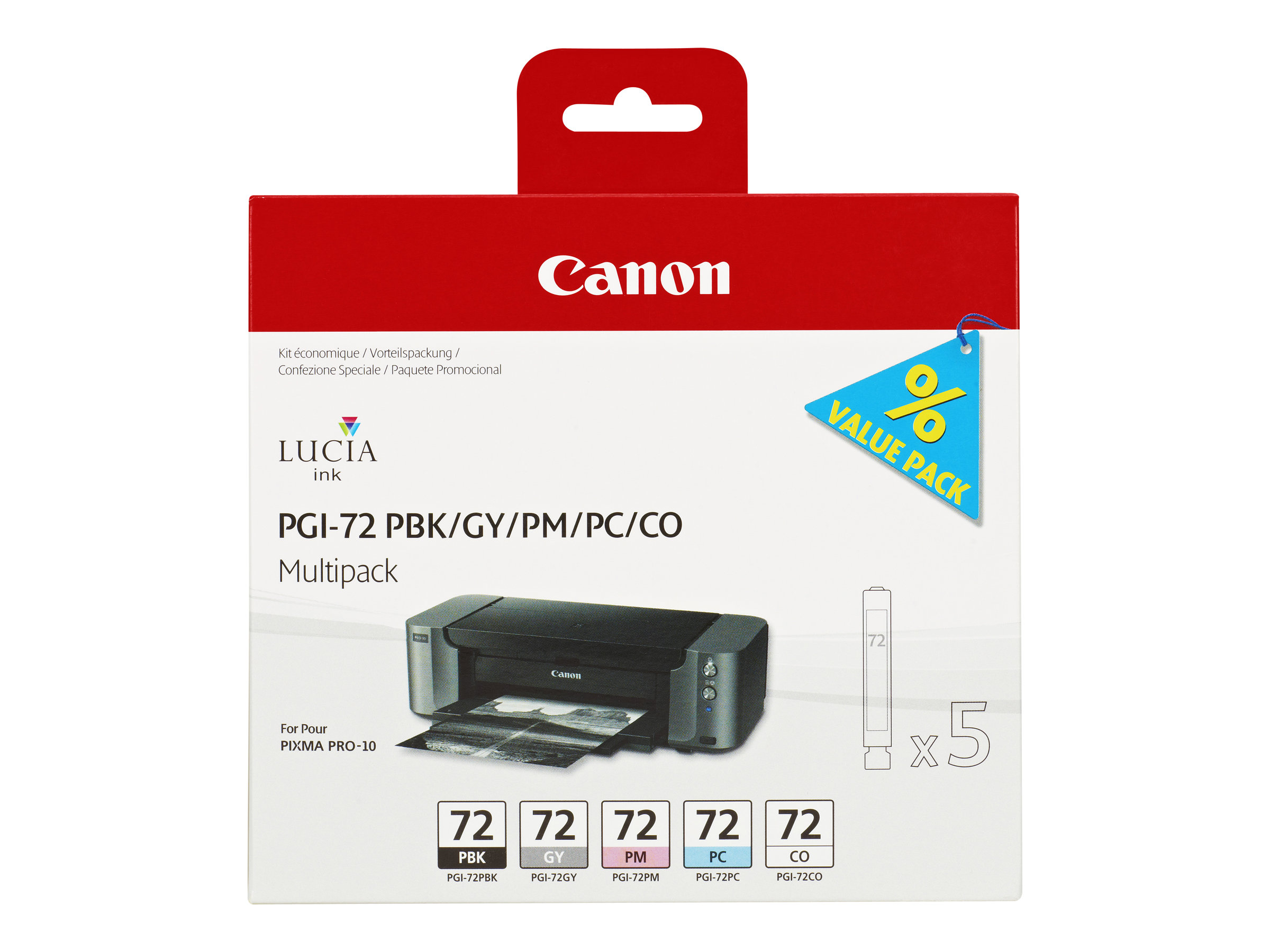 Canon PGI-72 Multipack PBK, PC, PM, GY