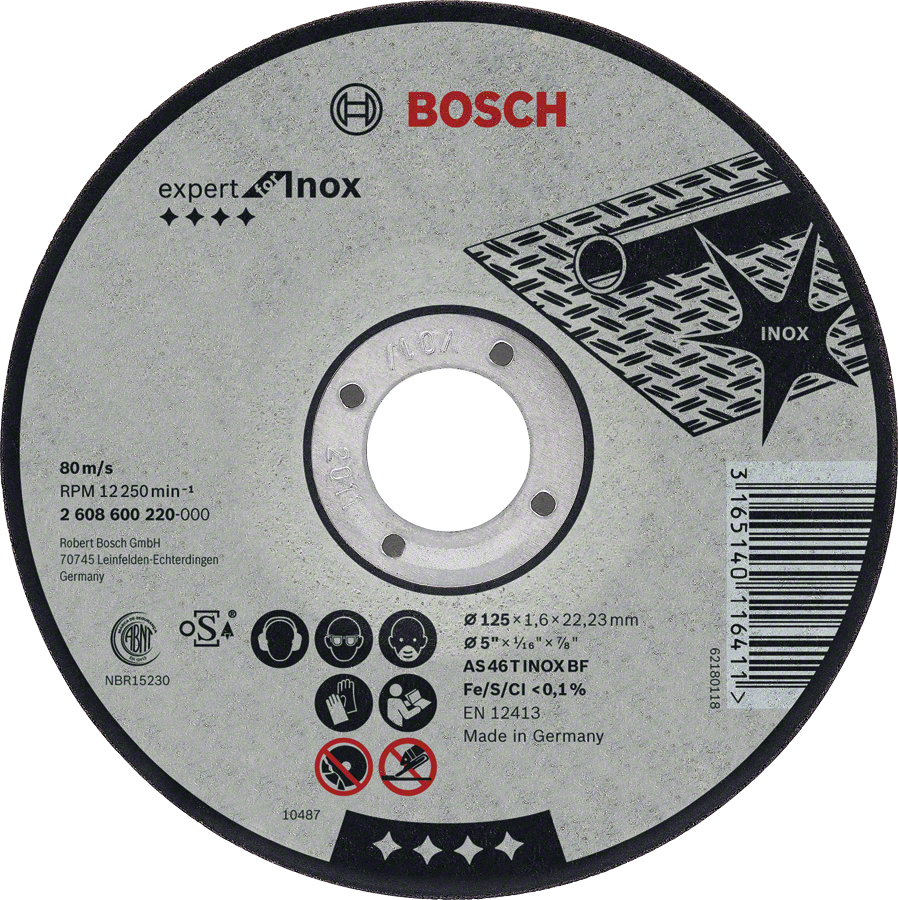 Bosch Expert AS 60 T INOX BF Rapido